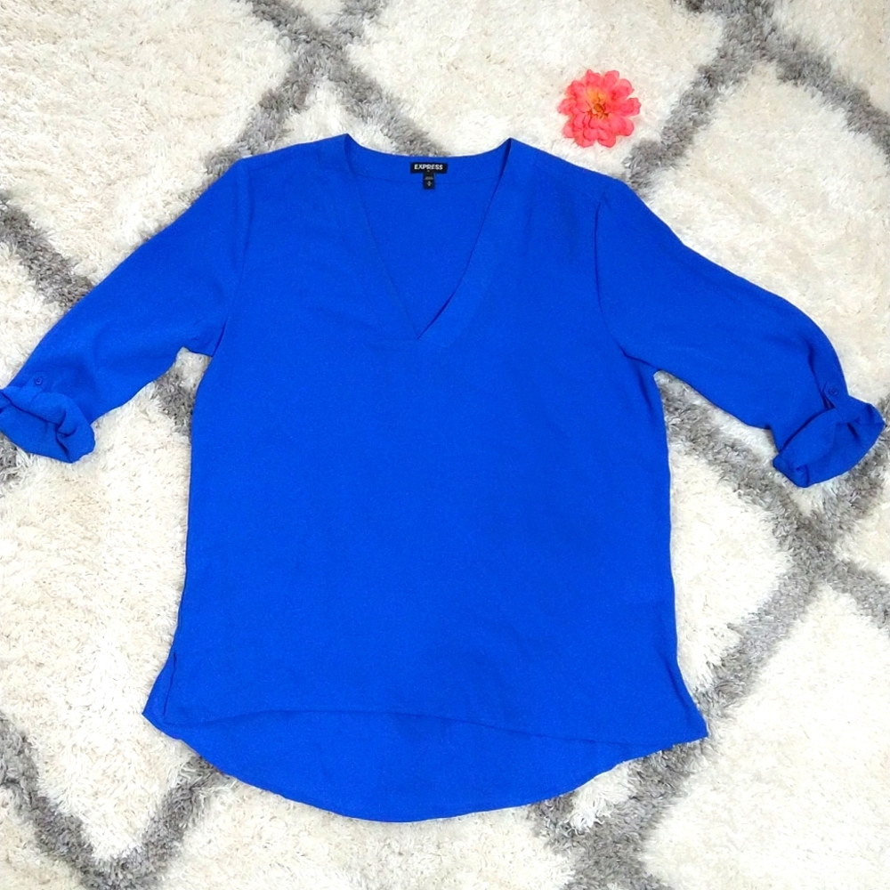 EXPRESS Flowy Dress Blouse M